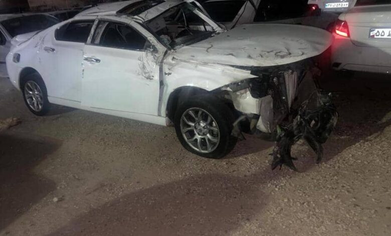 تصادف زنجیره‌ای در ورودی خرم‌آباد سه کشته بر جا گذاشت