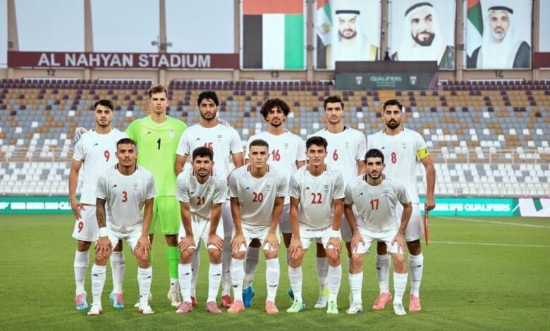 تمرین تیم ملی فوتبال امید پس از بازی با روسیه