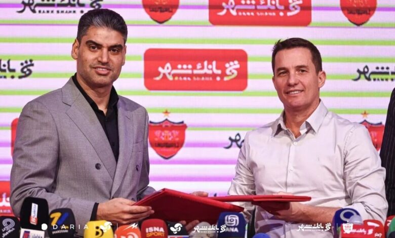 جلسه مدیر عامل و سرمربی پرسپولیس