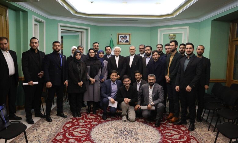 دیدار معاون اول رئیس‌جمهور با نمایندگان دانشجویان ایرانی دانشگاه‌های روسیه