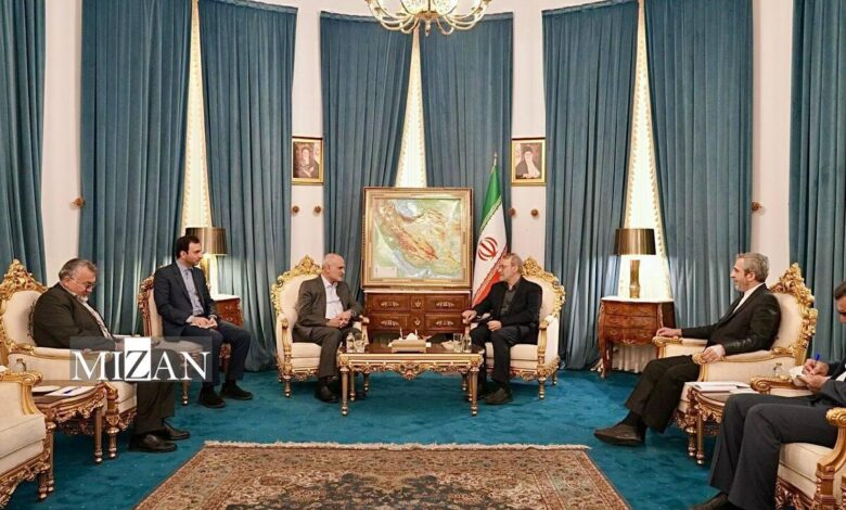 دیدار معاون سیاسی رئیس مجلس لبنان با دبیر شورای عالی امنیت ملی