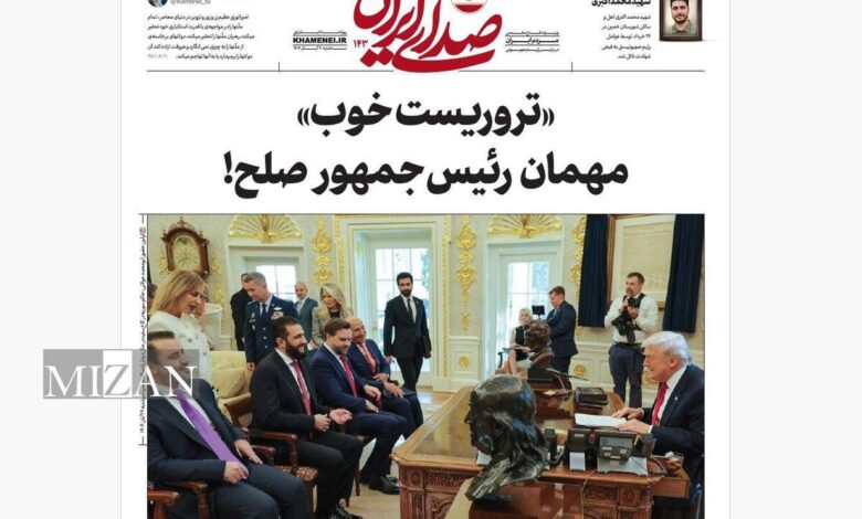 روزنامه «صدای ایران»؛ شماره ۱۴۳| «تروریست خوب» مهمان رئیس‌جمهور صلح!