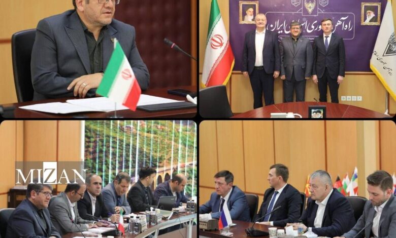 قطار‌های کانتینری روسی در راه تهران