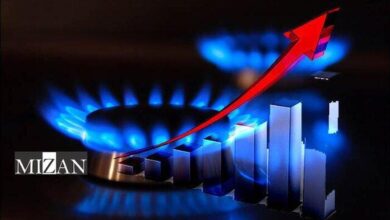 مصرف گاز بخش خانگی از ۴۰۰ میلیون مترمکعب در روز گذشت