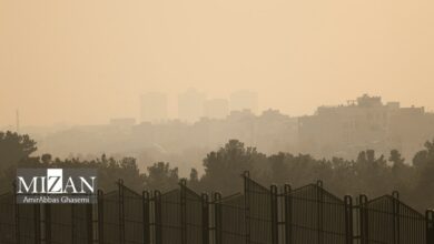 میانگین شاخص کیفیت هوا در ۲۴ ساعت گذشته به ۱۴۹ رسید