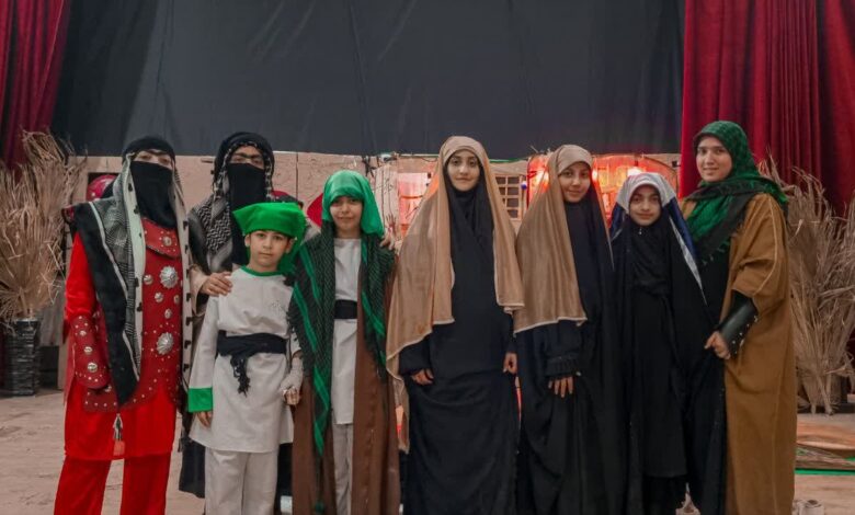 نمایش مزار بی نشان در فردیس اجرا شد+فیلم