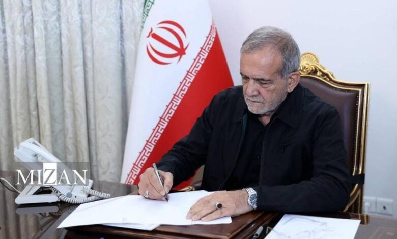 پیام تسلیت پزشکیان در پی درگذشت ناگهانی ملی‌پوش بااستعداد والیبال کشورمان