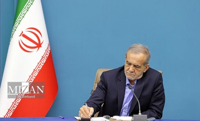 پیام تسلیت پزشکیان در پی درگذشت ۴ پاکبان بر اثر تصادف