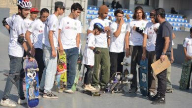 کمپ استعدادیابی اسکیت‌برد برگزار شد