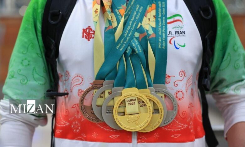 از رکوردشکنی مدالی تا سقوط یک پله‌ای/ مروری بر عملکرد کاروان ایران در بازی‌های پاراآسیایی جوانان