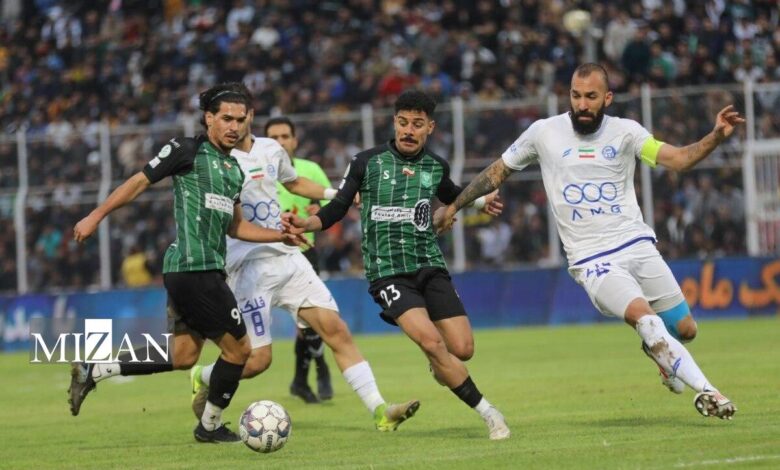 خیبر خرم‌آباد و استقلال با تساوی به رختکن رفتند