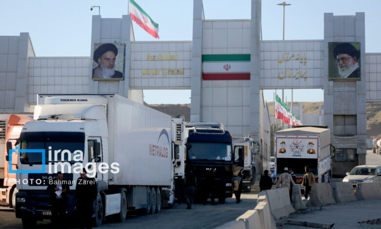 رشد ۶ درصدی ارزش کالاهای صادراتی اظهاری از گمرک پرویزخان