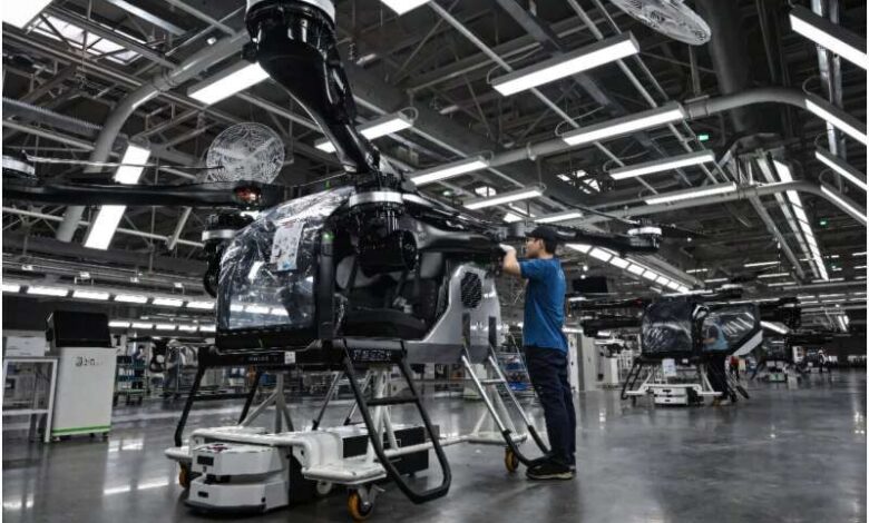 رقابت برای فتح آسمان؛ چین و تولید انبوه خودروهای پرنده