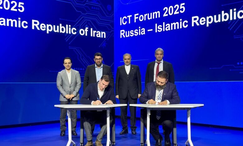 شرکت‌های برتر فناور ایران و روسیه پنج قرارداد همکاری امضا کردند + فیلم