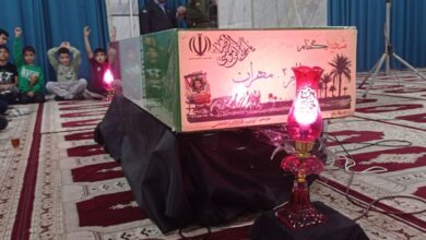 فیلم | قصرشیرین دروازه کربلا؛ پیکر یک شهید گمنام را در آغوش کشید